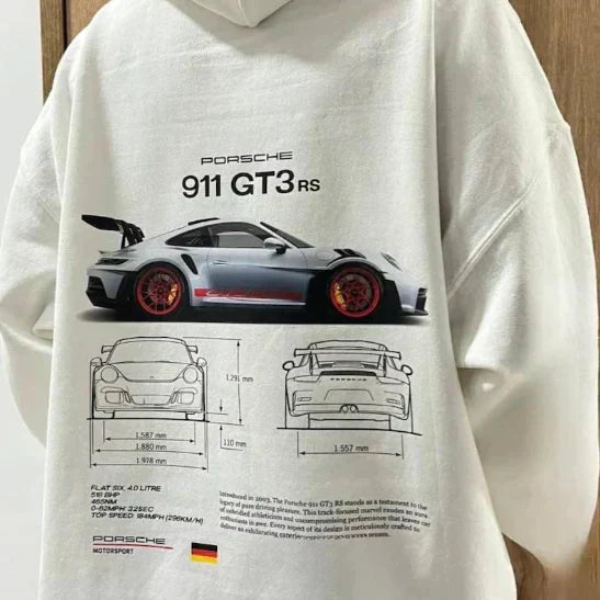 Ranches - Oversized Racing Hoodie