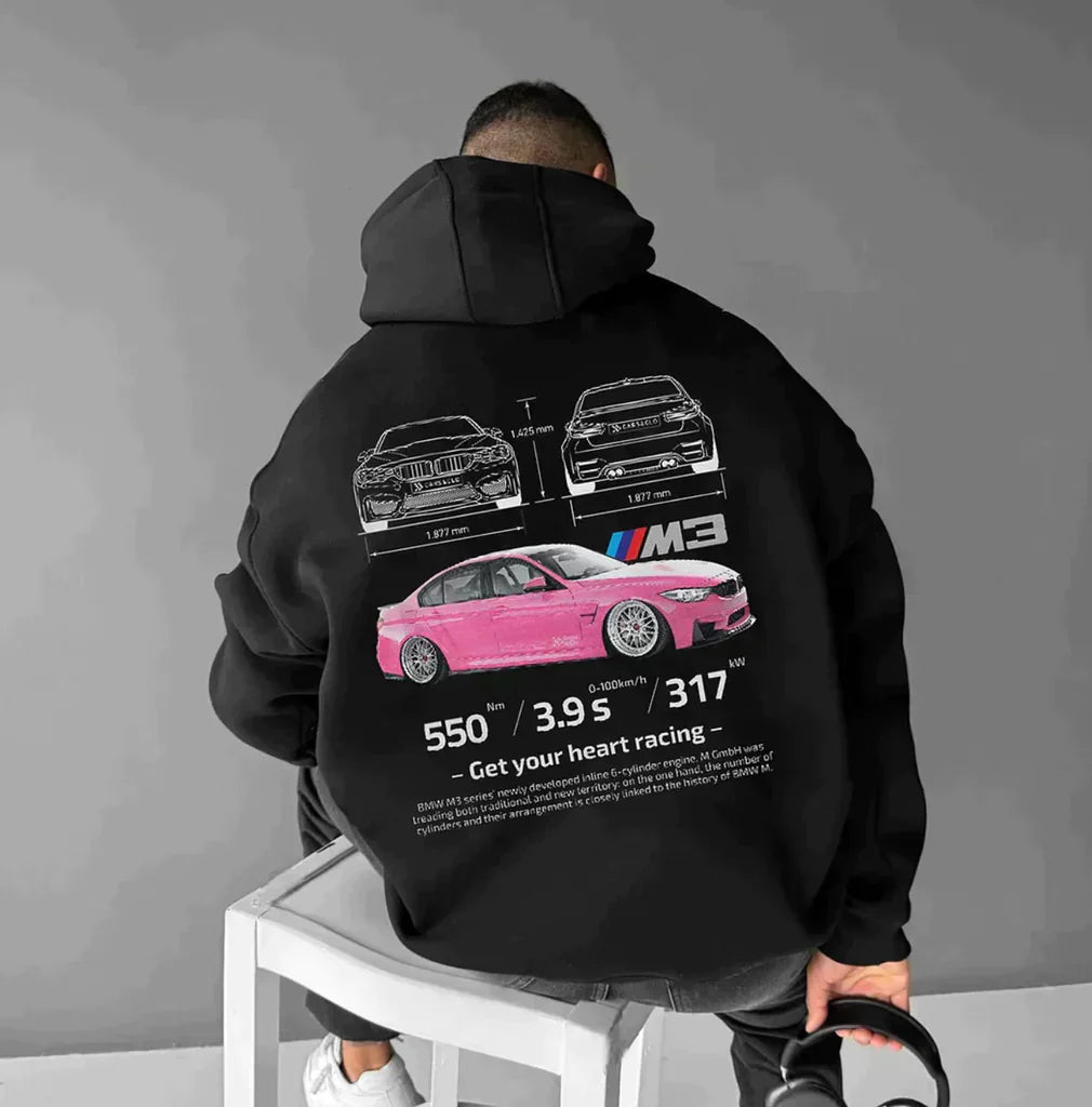 Ranches - Oversized Racing Hoodie