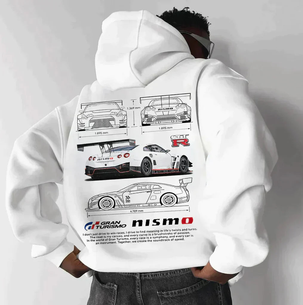 Ranches - Oversized Racing Hoodie