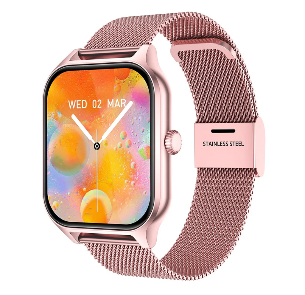 Vrouwen Smartwatch Gezondheid Wellness-Functies Ontwerp
