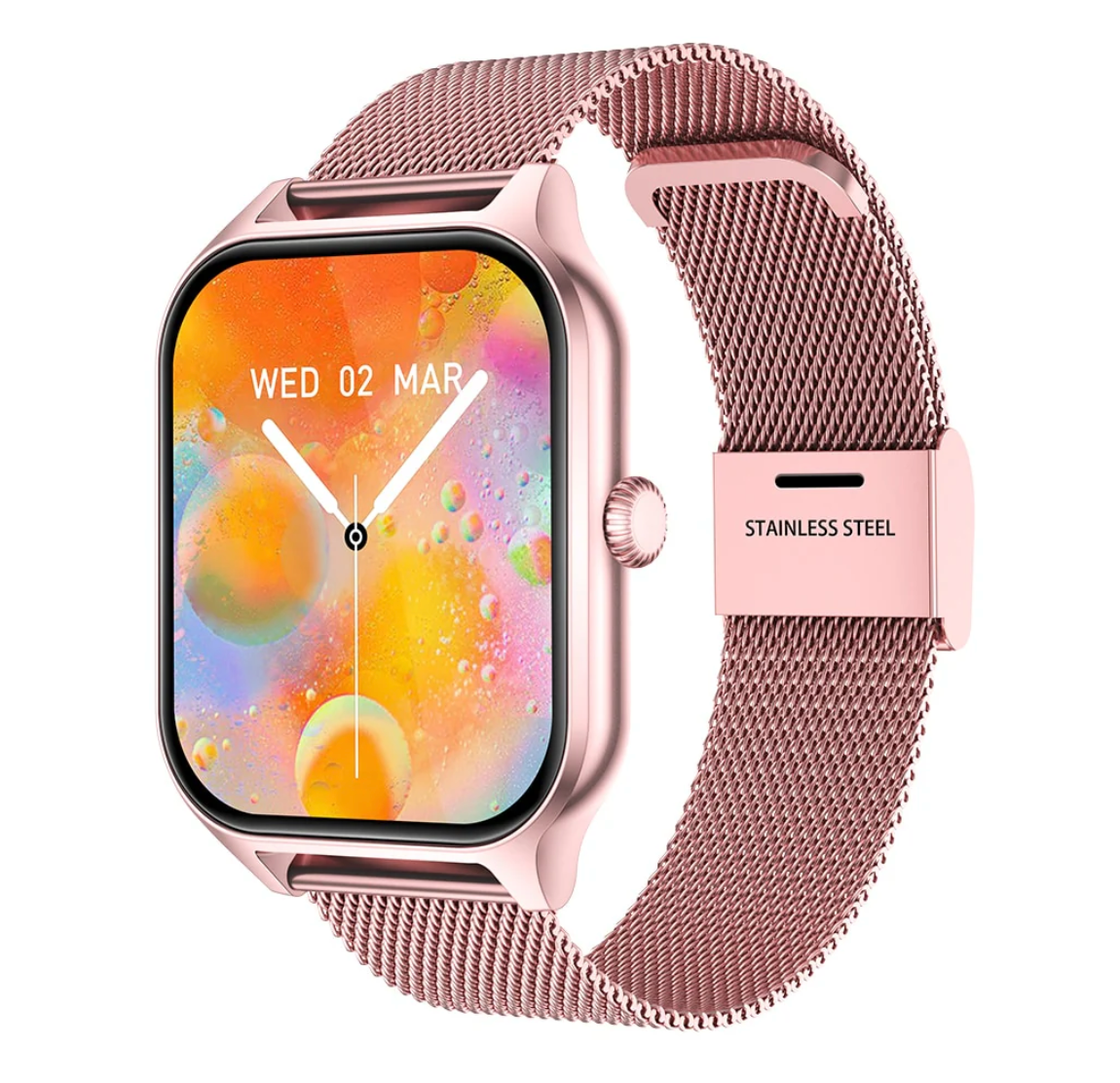 Vrouwen Smartwatch Gezondheid Wellness-Functies Ontwerp