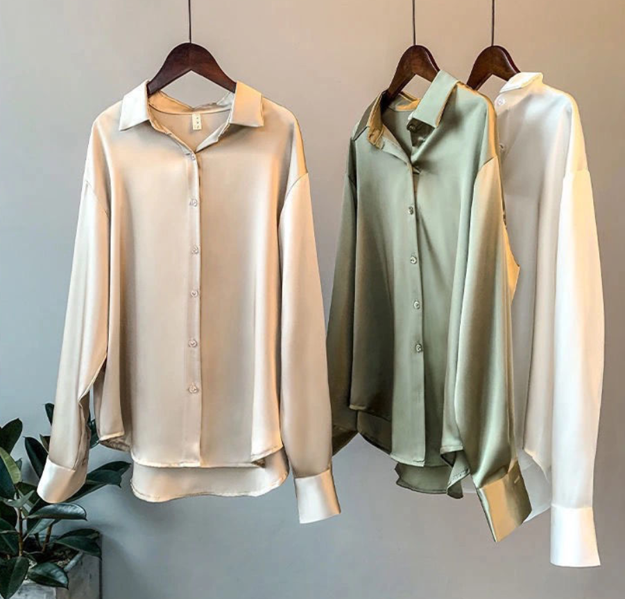 Myra Blouse van Zijden | Een luxe & klassieke blouse voor dames