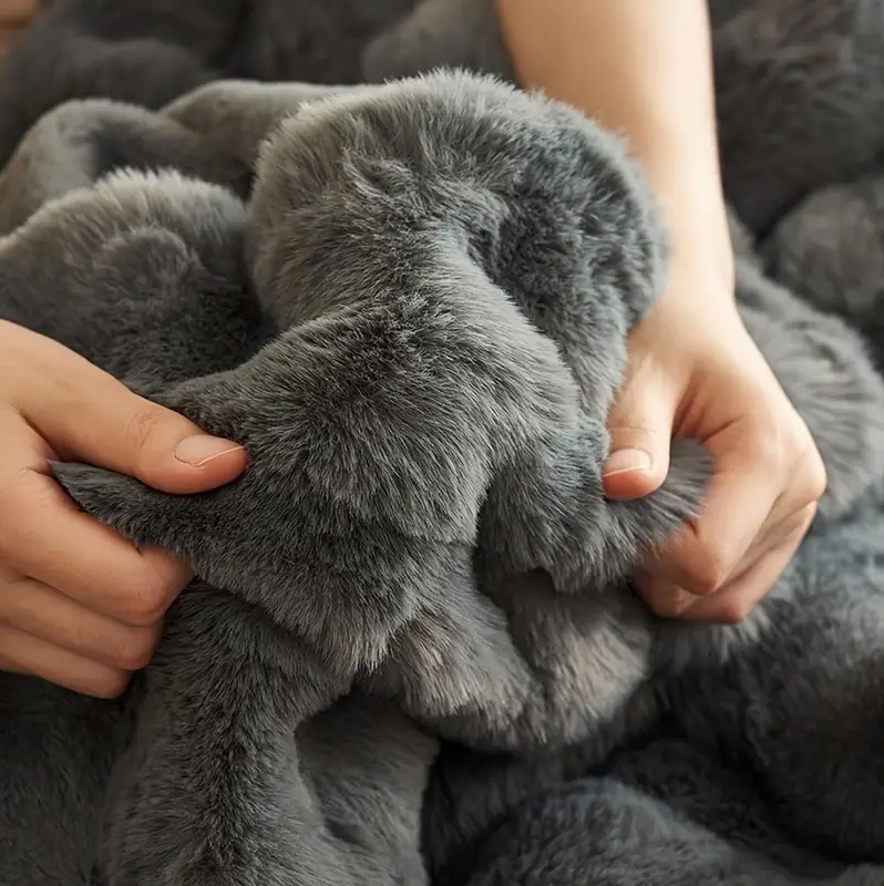 Bubble Plush Zachte Deken