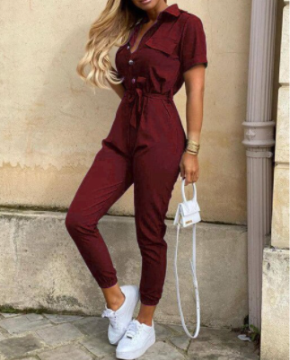 Bersh - Button Down Jumpsuit