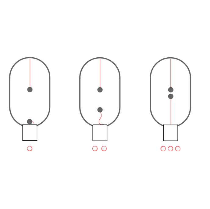 MagnetGlow | Zwevende LED Tafellamp – Modern Design