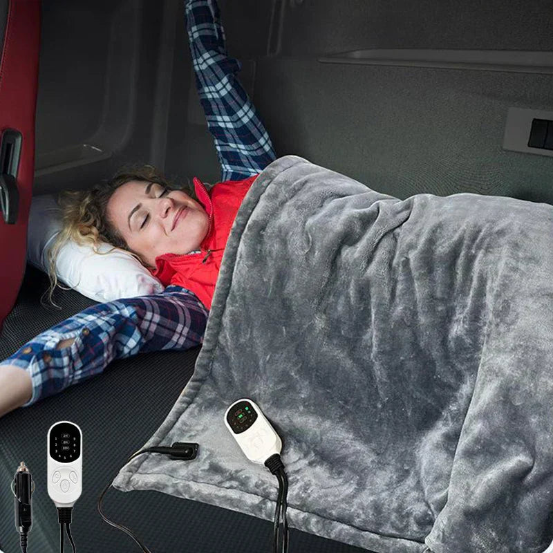 Elektrisch Deken Voor Auto Met Timer En 9 Niveaus Warmte