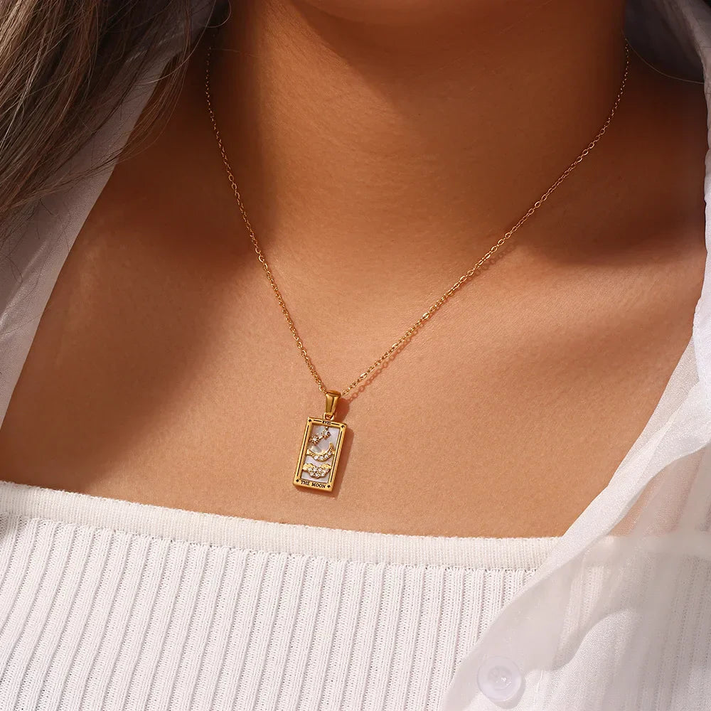 Tarotkaart ketting