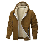 Heren Casual Fleece Bomberjas – Comfortabele Losse Pasvorm