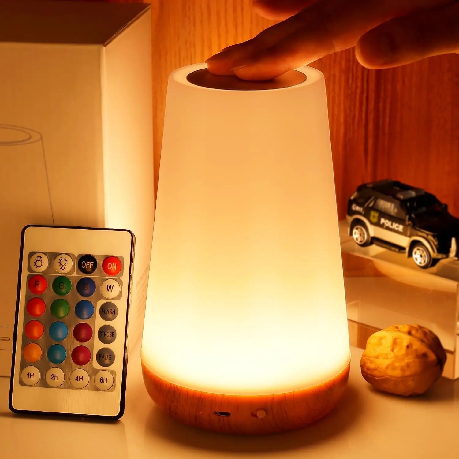 GlowShift - RGB Nachtlamp met Afstandsbediening