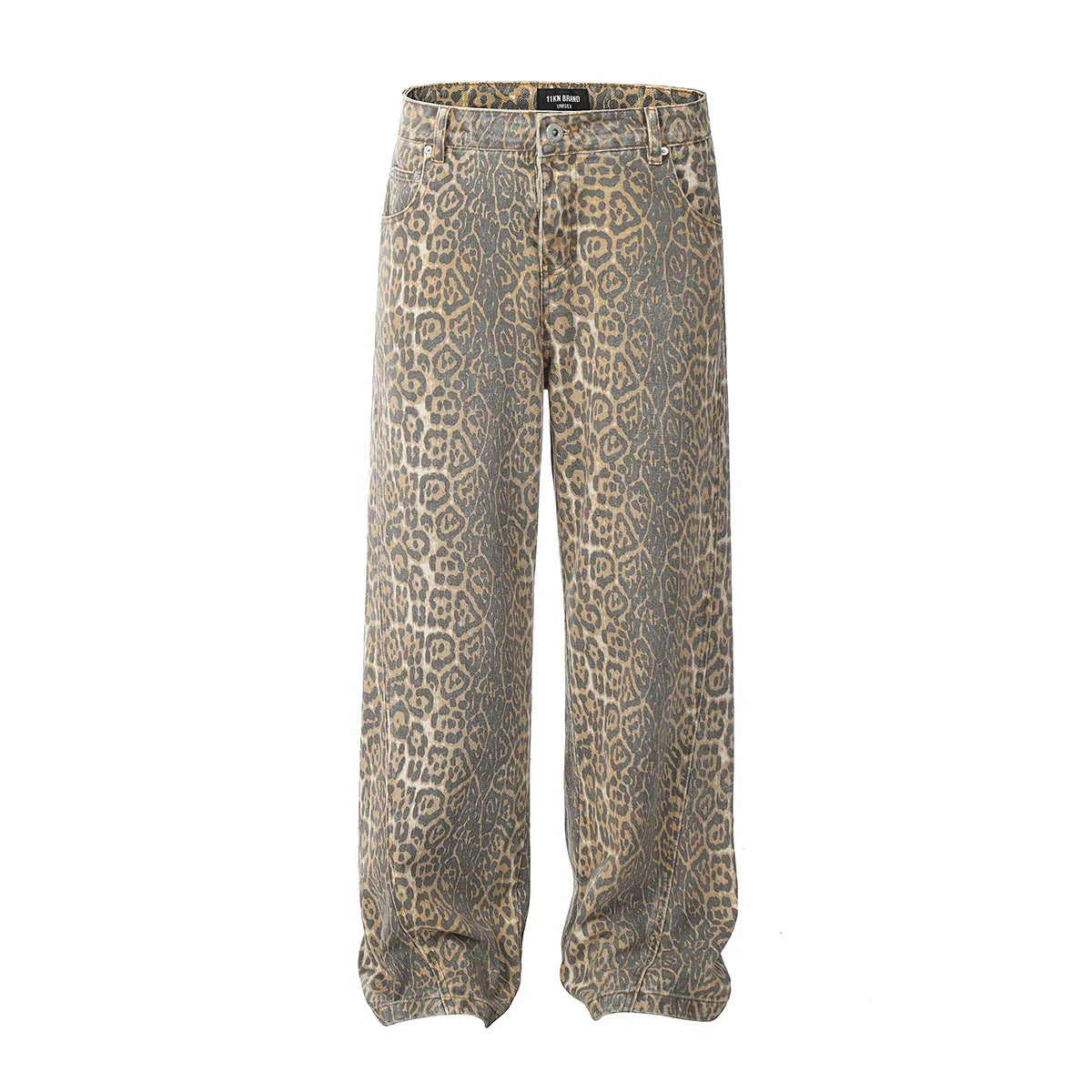 Vintage Century Luipaardprint Jeans