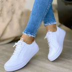 Ava - Orthopedische elegante zwarte sneakerschoenen
