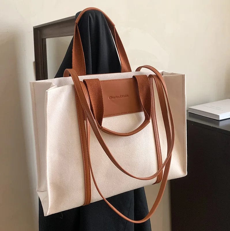 Trendy canvas tas