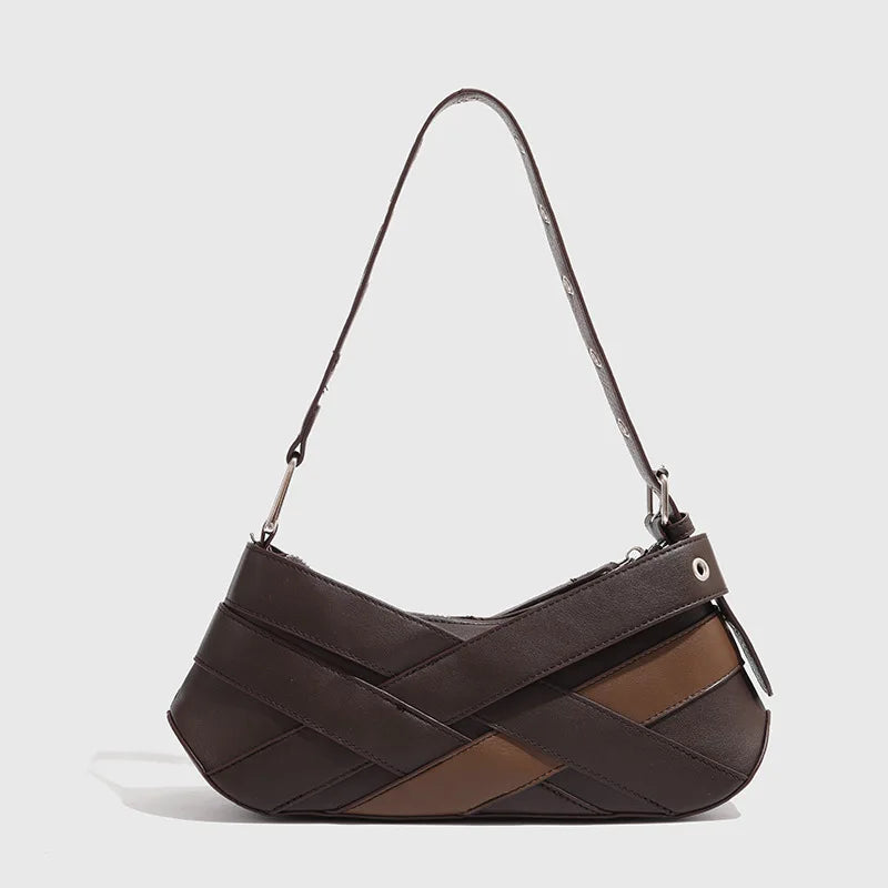 Kylie Buckle-Strap Schoudertas