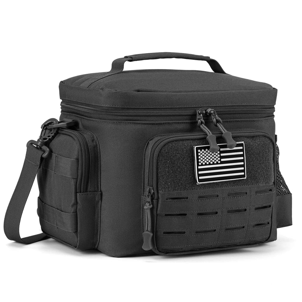 Tactische lunchbox voor heren - Heavy-duty lekvrije koeltas voor werk- en buitenavonturen