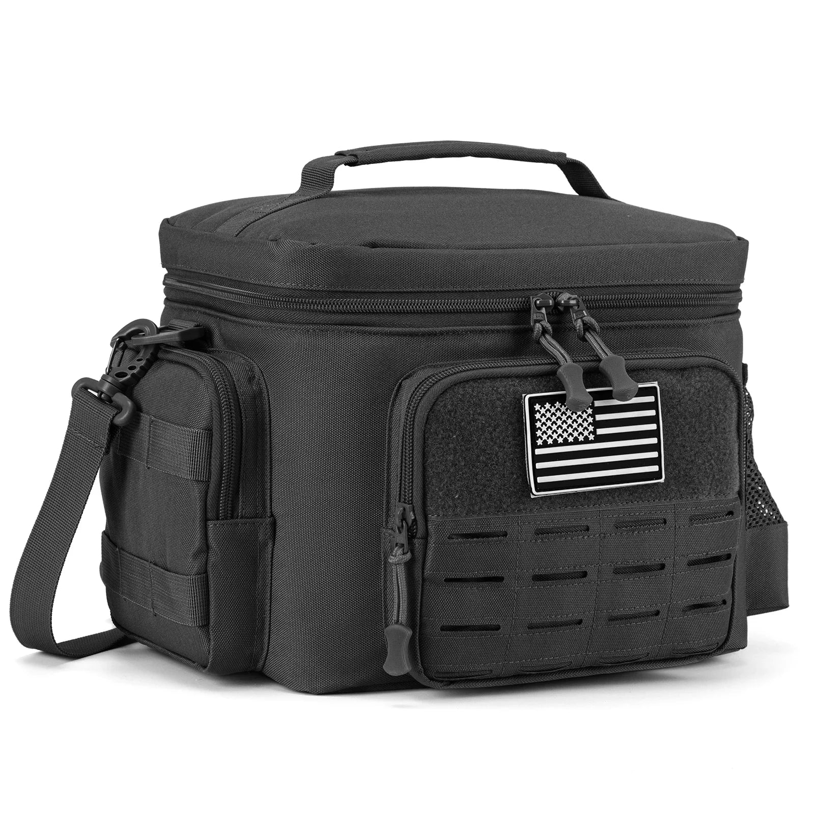 Tactische lunchbox voor heren - Heavy-duty lekvrije koeltas voor werk- en buitenavonturen