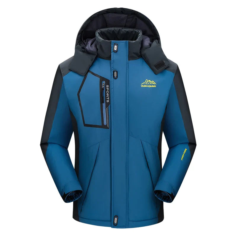 Heren Winter Skijas met Capuchon