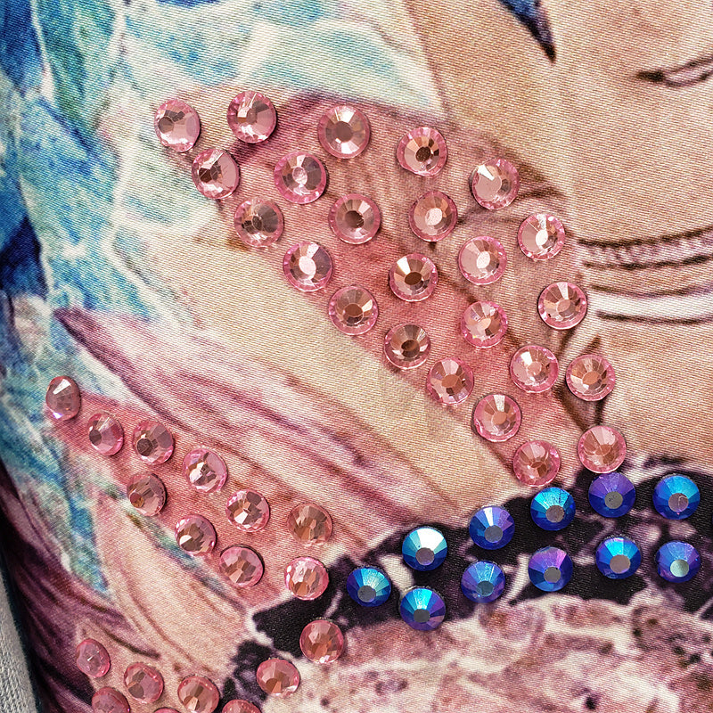 Inspire - Oversized Spijkerjasje met Print