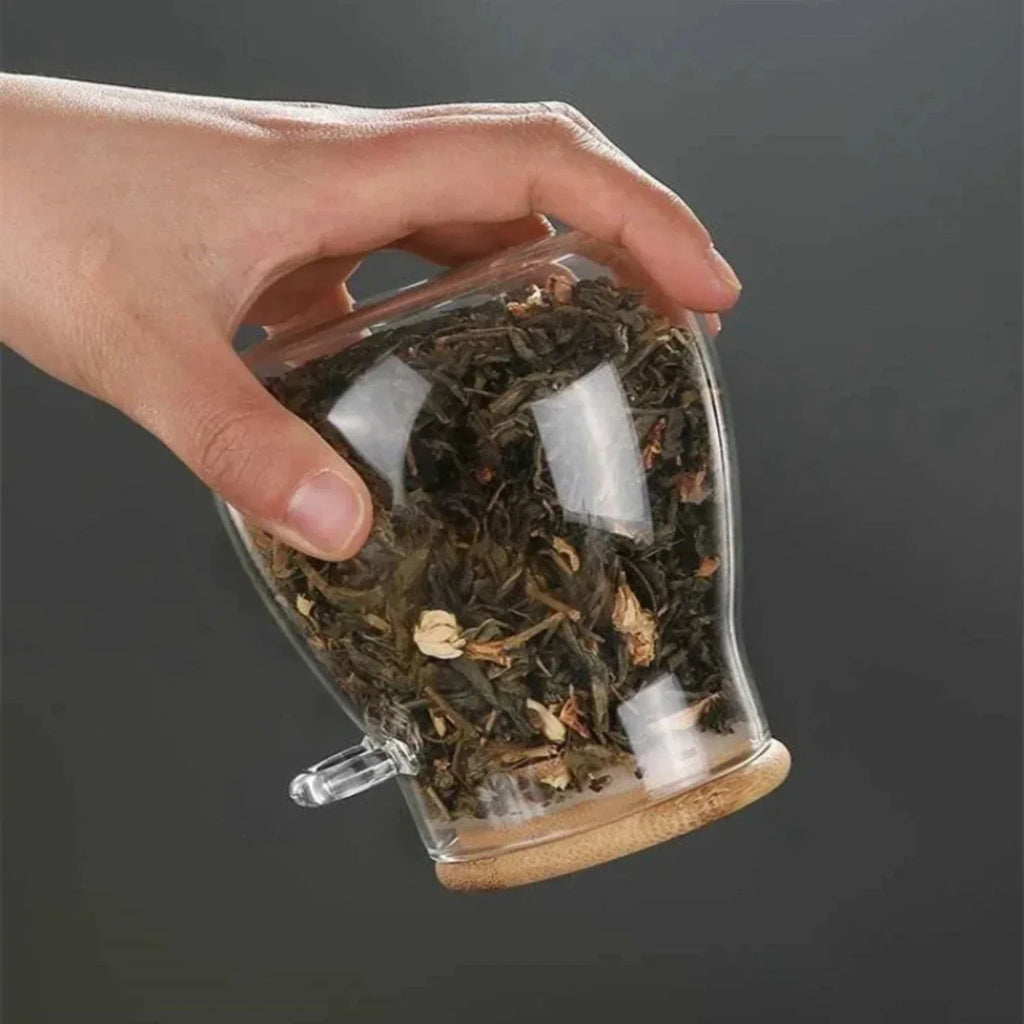 Luchtdichte Glazen Pot voor Suiker, Thee en Koffie – Hoogwaardig Glas met Hermetisch Deksel voor Versheid