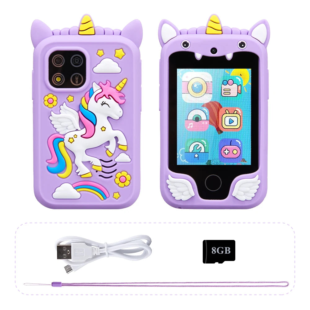 Variant image for Kindercamera Roze 3-8 Jaar Dual Camera Kunststof Educatief Speelgoed-1