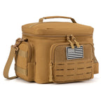 Tactische lunchbox voor heren - Heavy-duty lekvrije koeltas voor werk- en buitenavonturen