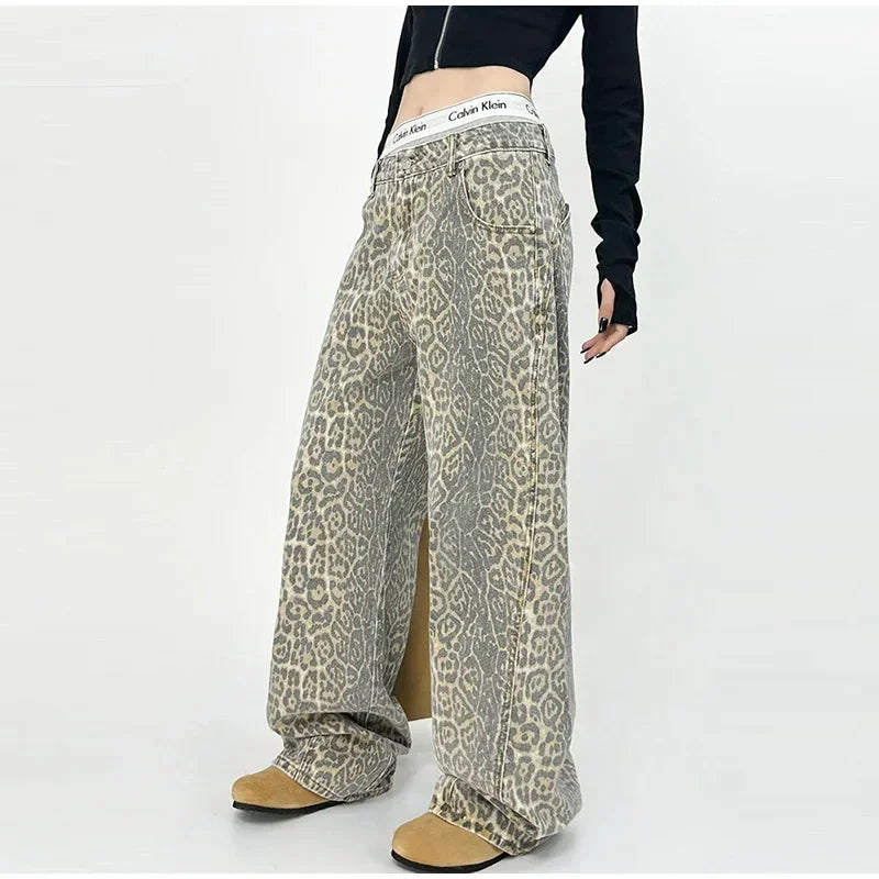 Jagr® | Modieuze Luipaardprint Jeans Voor Zelfverzekerde Looks