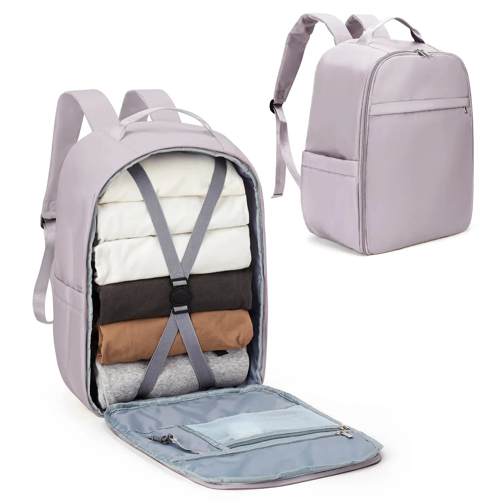 Likros Handbagage Rugzak voor Ryanair en Easyjet Lichtgewicht Reisrugzak Handbagage Ryanair