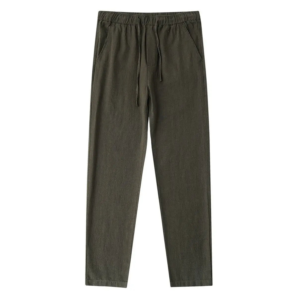 Variant image for Heren Flared Broek Katoen - Relaxed Fit Pantalon voor Casual Stijl-6