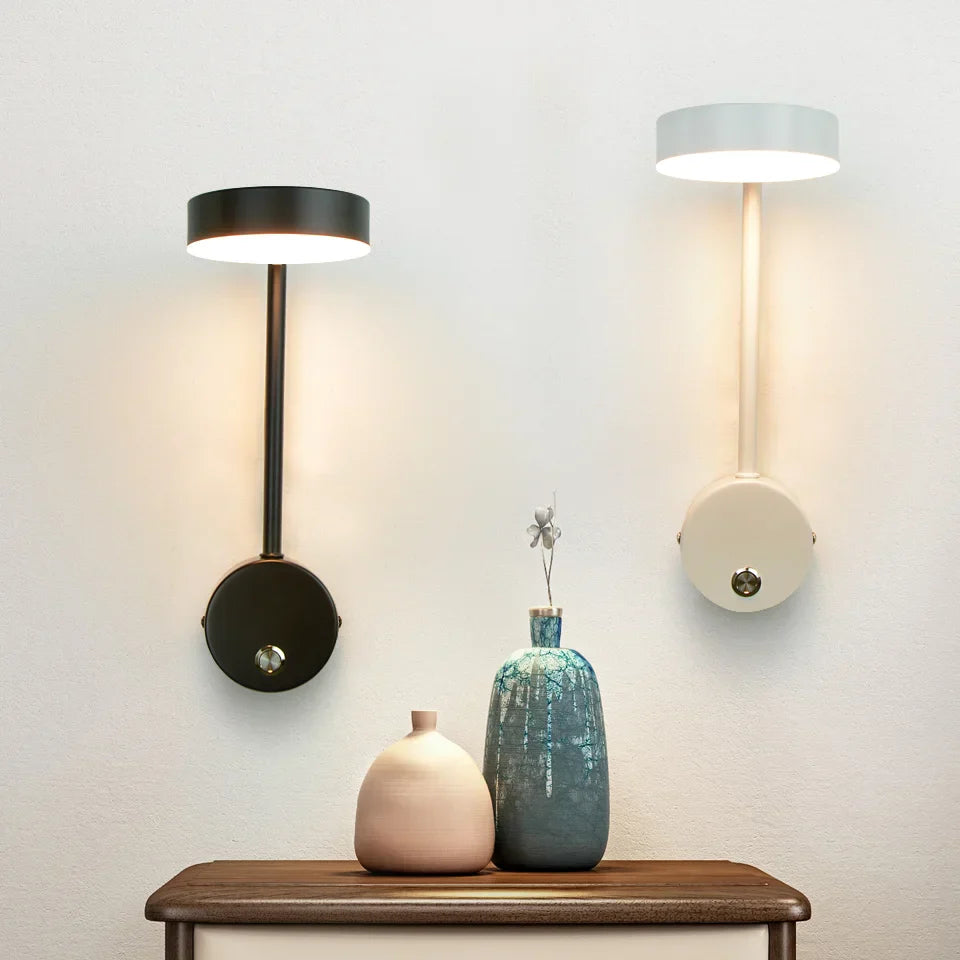 LumoraSpin - Moderne Roterende LED Lamp