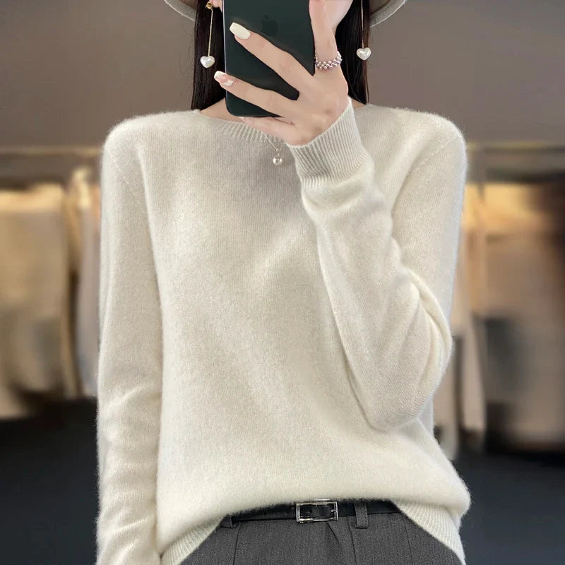 Selena: 100% Australische merino wol sweater/pullover