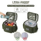 Tactische lunchbox voor heren - Heavy-duty lekvrije koeltas voor werk- en buitenavonturen