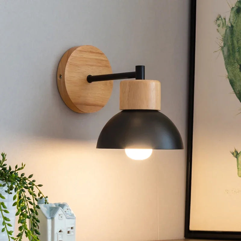 WoodGlow - LED Wandlamp voor Sfeervolle Verlichting