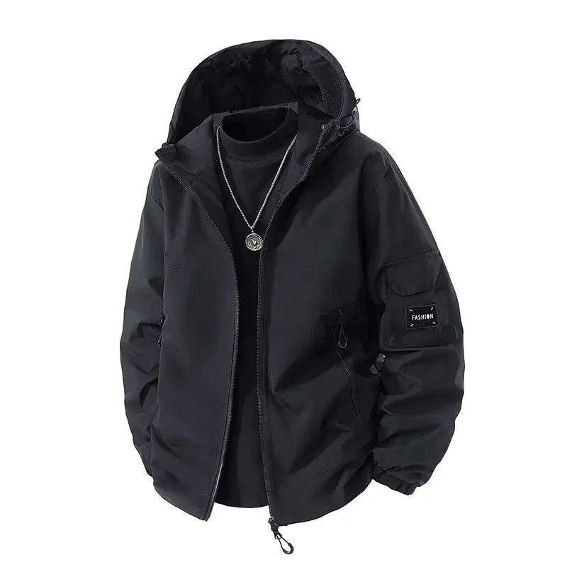 Heren Warme Winter Skijas met Capuchon