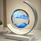 Quicksand Tafellamp Met Draaibaar Dynamisch 3D Zand En Zacht LED Licht Voor Sfeervolle Huisdecoratie En Oogbescherming