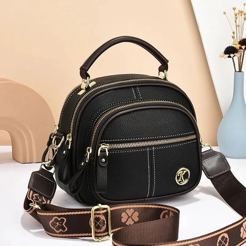 Klassieke leren crossbodytas™ | Stijlvolle schoudertas