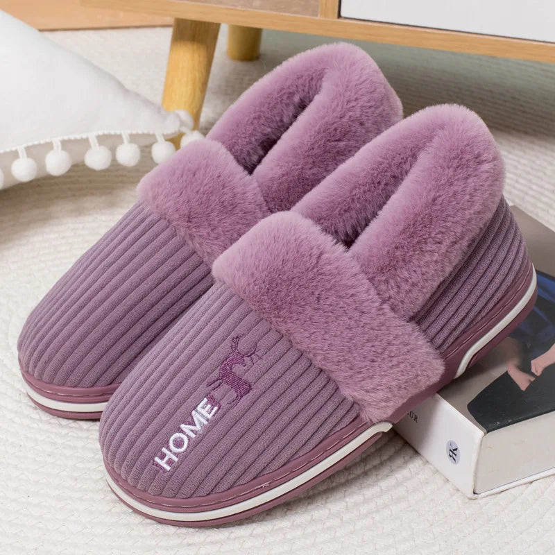 Luna LuxFur-pantoffels: gezellige winterslippers voor binnen voor haar