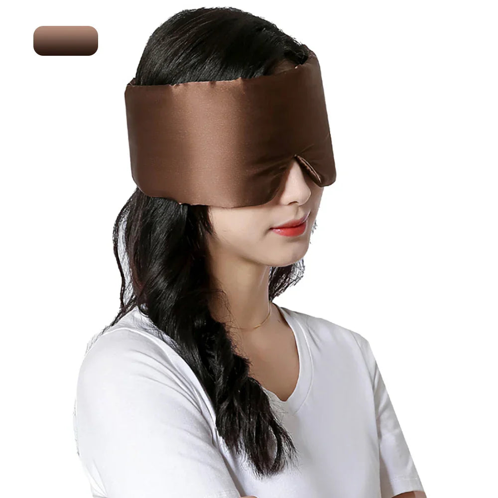 Diepe Slaap Dubbele Laag Zijde Slaapmasker