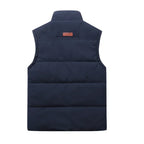 Bodywarmer Voor Heren Lichtgewicht Warmte Over Trui Blauw