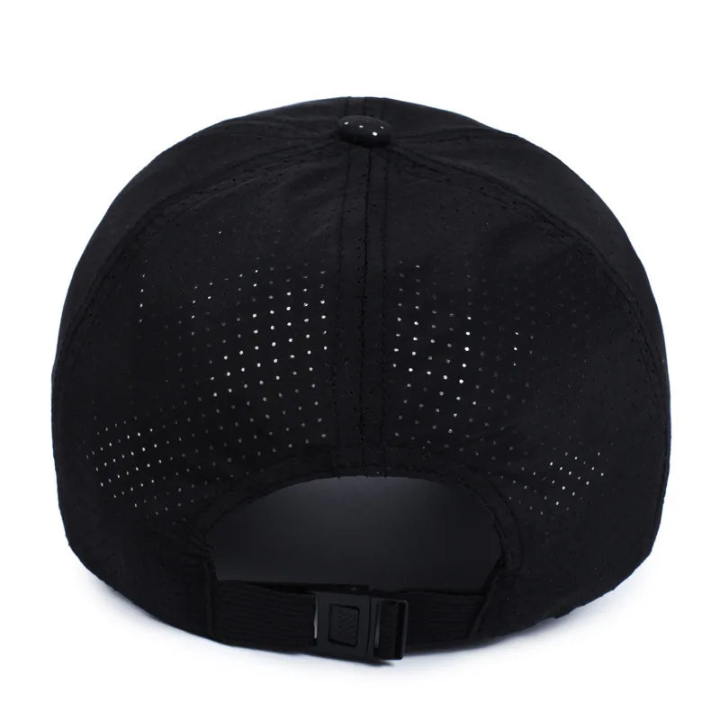Sneldrogende Multicolored Baseball Cap Voor Outdoor Activiteiten