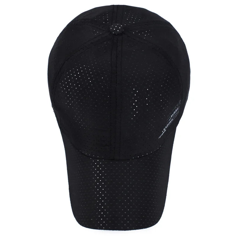 Sneldrogende Multicolored Baseball Cap Voor Outdoor Activiteiten