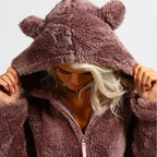SnugglePaws - Superzachte Fleece Onesie met Berenoortjes 6