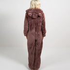 SnugglePaws - Superzachte Fleece Onesie met Berenoortjes 8