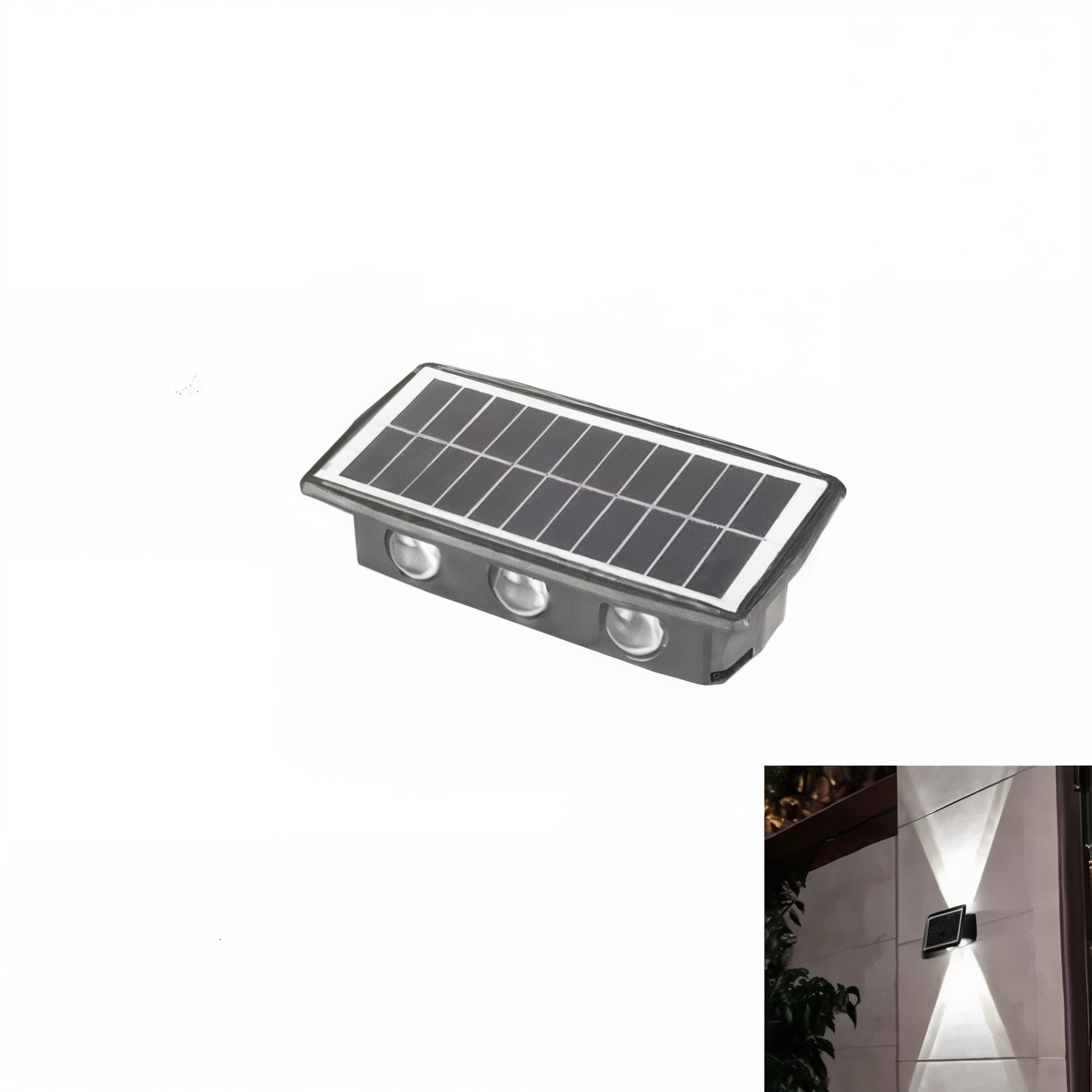 SolarEdge - Buitenwandlamp met Zonne-energie Technologie