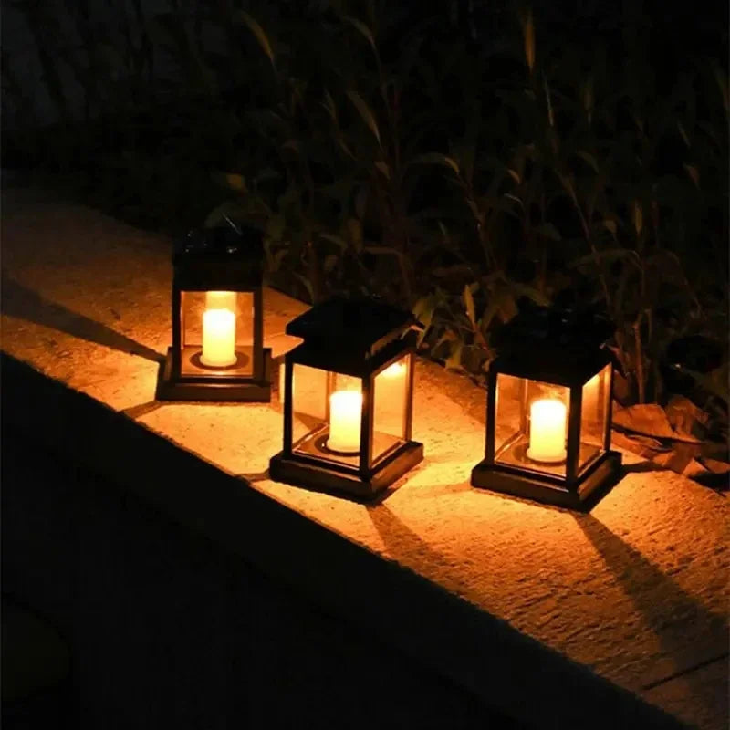 Solar Tuinverlichting Retro Lantaarn LED – Weerbestendig en Decoratief 2
