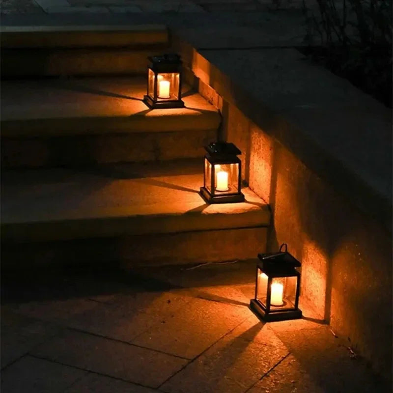 Solar Tuinverlichting Retro Lantaarn LED – Weerbestendig en Decoratief 3