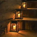 Solar Tuinverlichting Retro Lantaarn LED – Weerbestendig en Decoratief 5