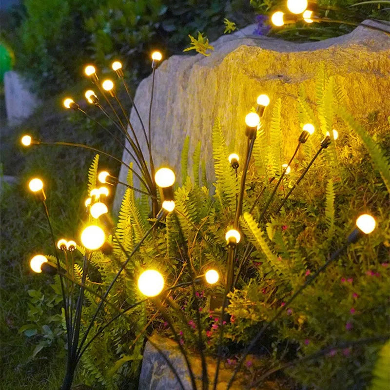 Solar Tuinverlichting met Flexibele Takken en LED - Waterdicht Tuinlampen 1