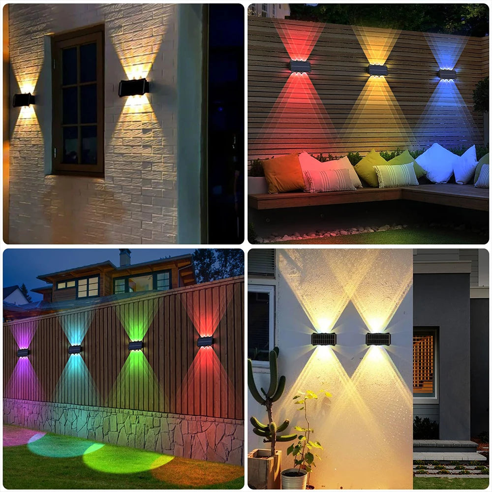 Solar Wandlamp Buiten met IP65 Waterdicht en Zonne-energie 2