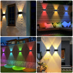 Solar Wandlamp Buiten met IP65 Waterdicht en Zonne-energie 2