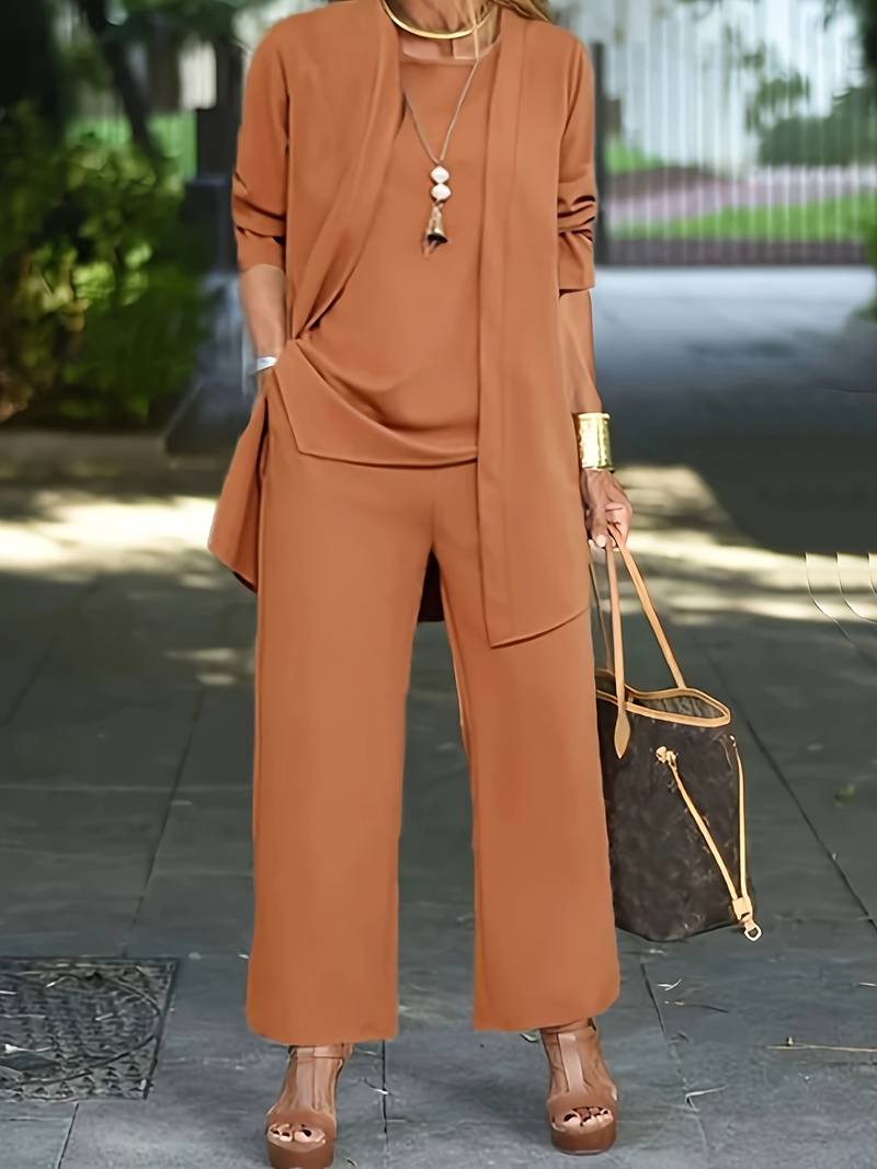 Sophia | Driedelige outfit – stijlvol en comfortabel in één 0
