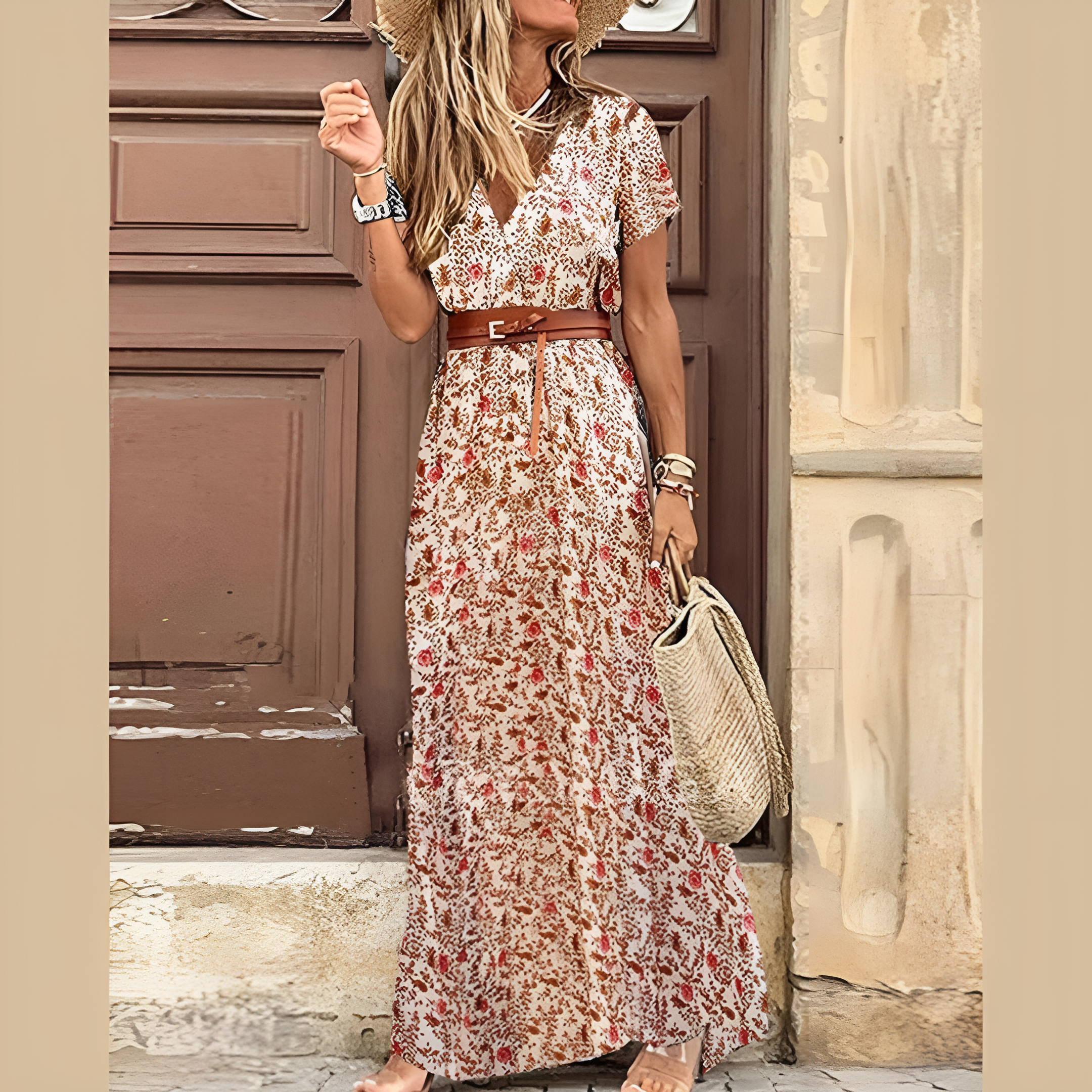 Sophie - Bohemian Vintage Jurk voor Dames 3